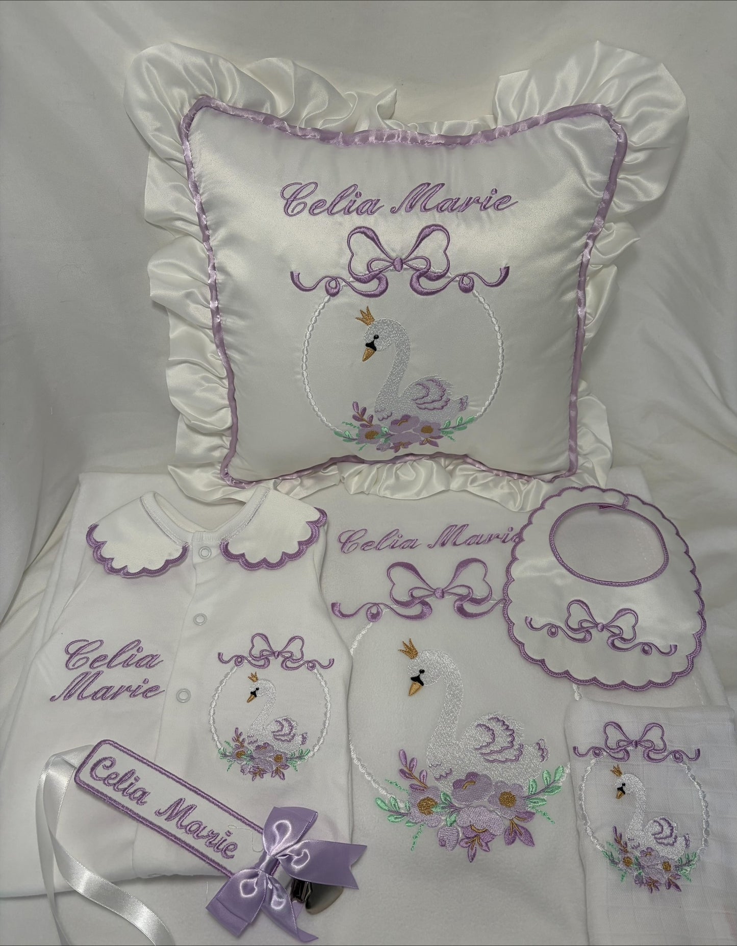 Lilac Swan set