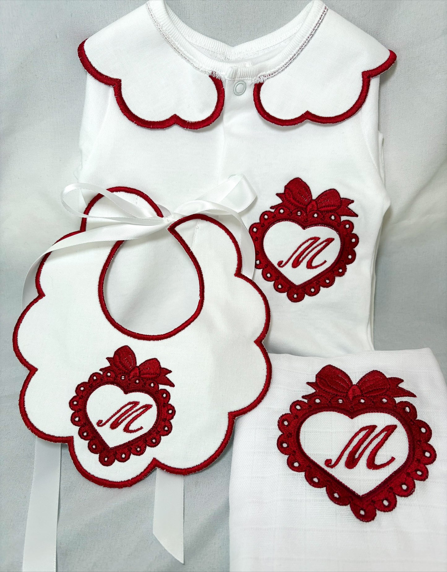 Ruby Heart set