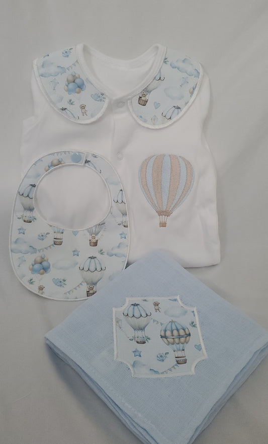 Blue Hot air balloon set (Copy)