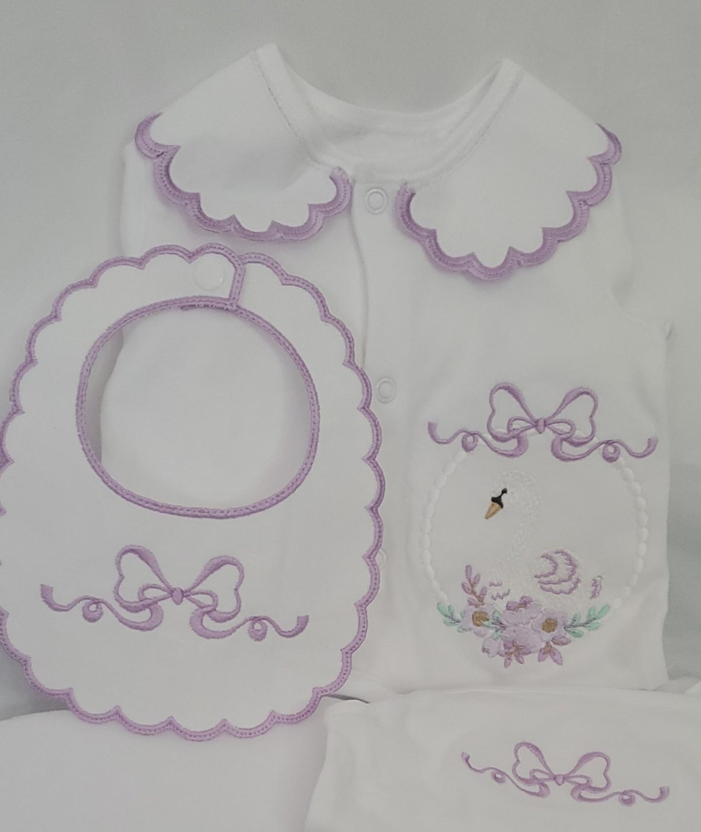 Floral Swan set
