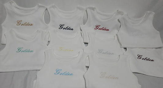 Boys Personalised vest