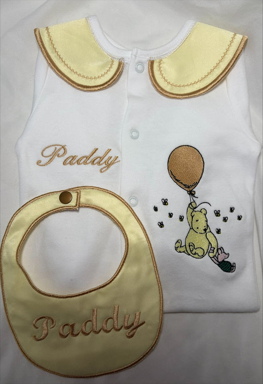 Yellow classic pooh set