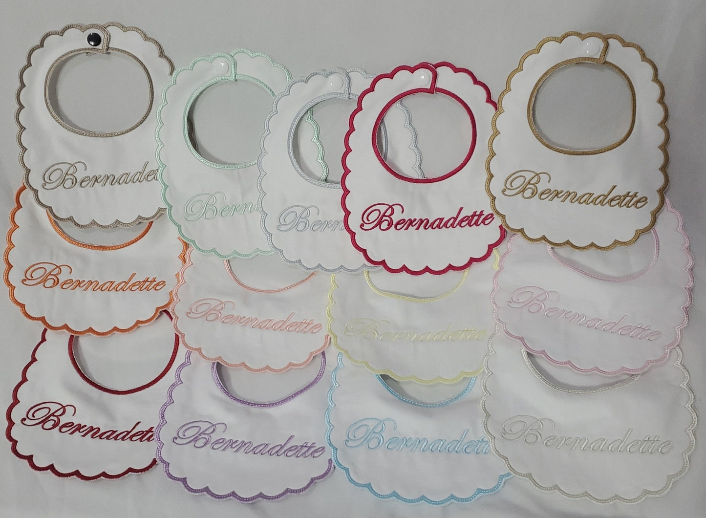 Scalloped Bib