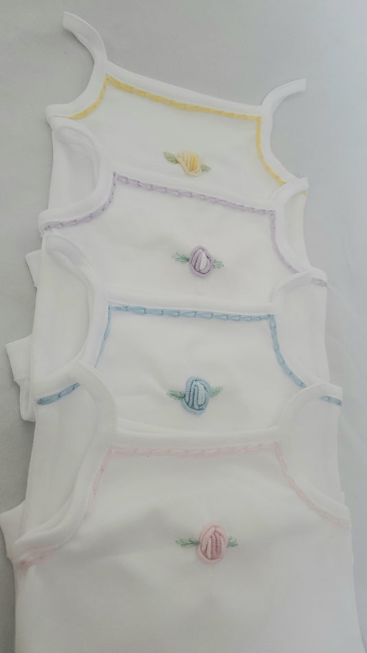 Baby Girl Rose Vest