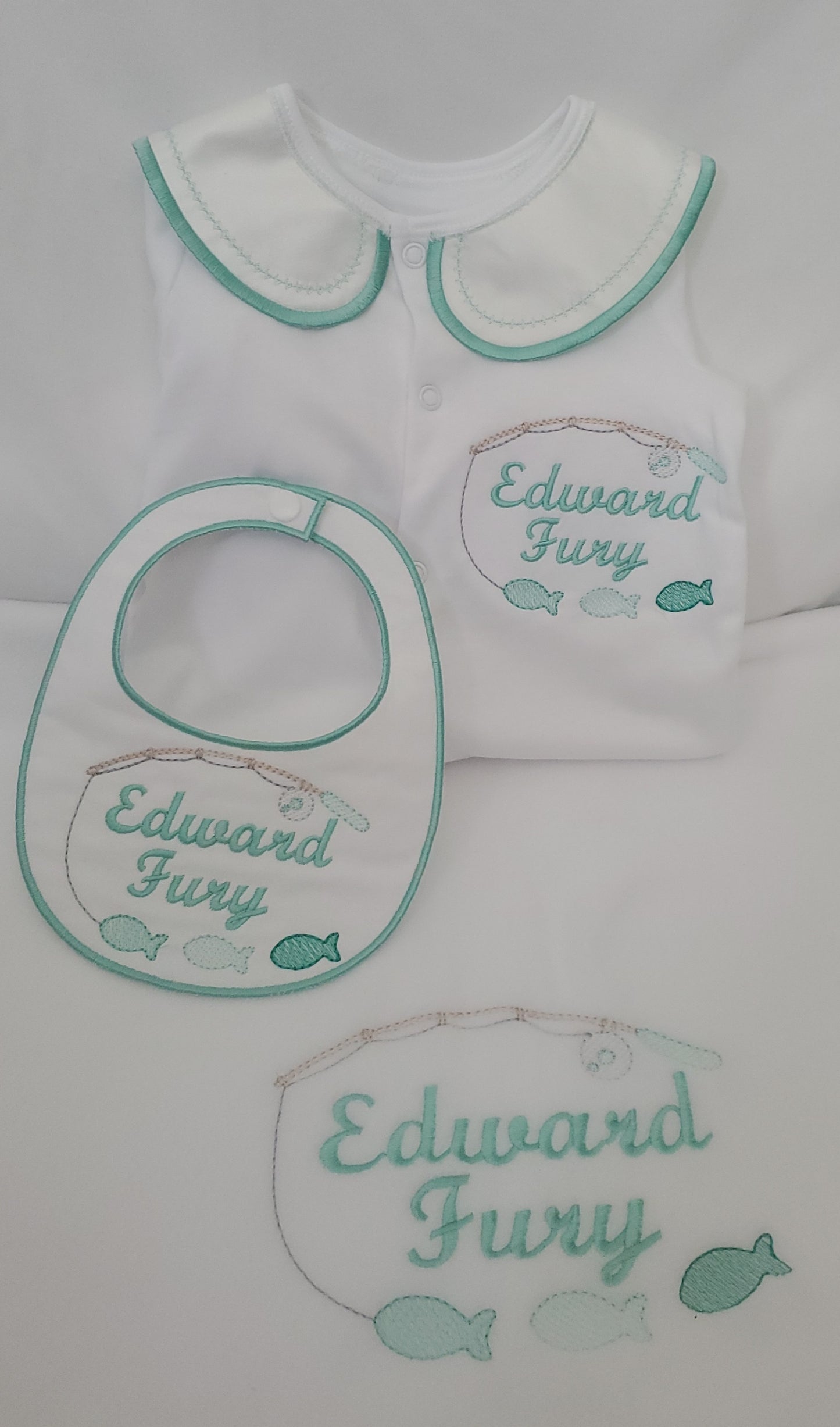 Fishing Babygrow Set