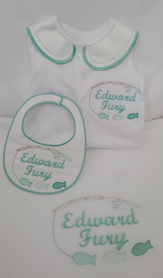 Fishing Babygrow Set