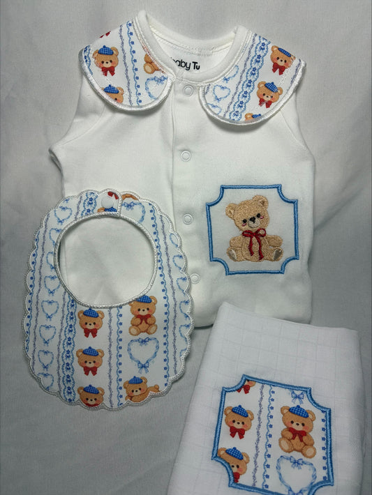 Little Teddies Babygrow set