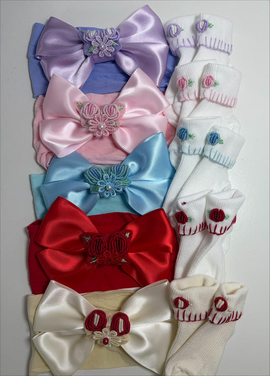 Triple flower Headband